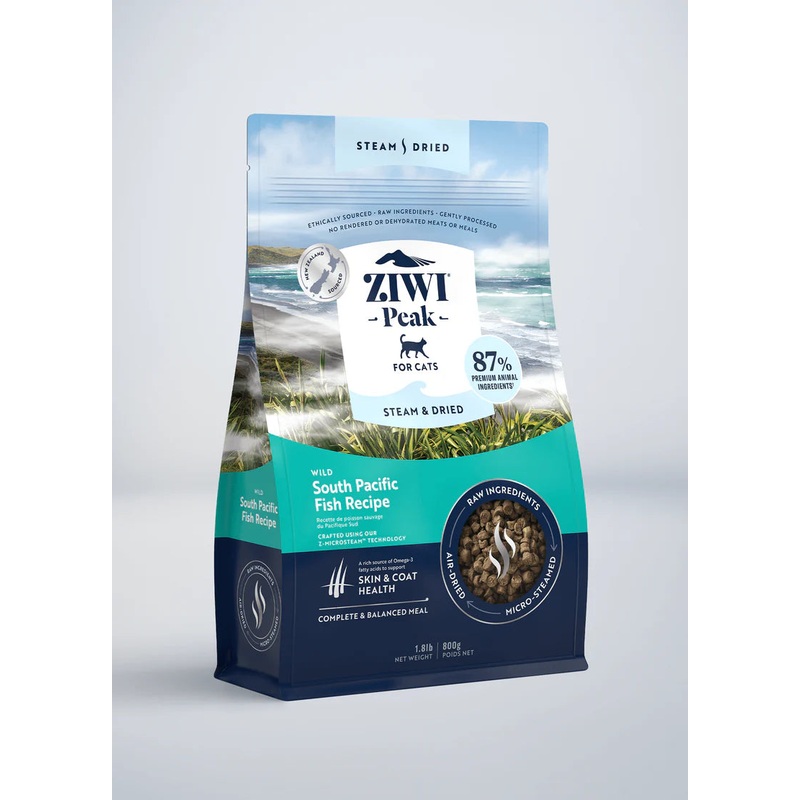 Ziwi Peak Steam & Dried Wild South Pacific Fish for Cats