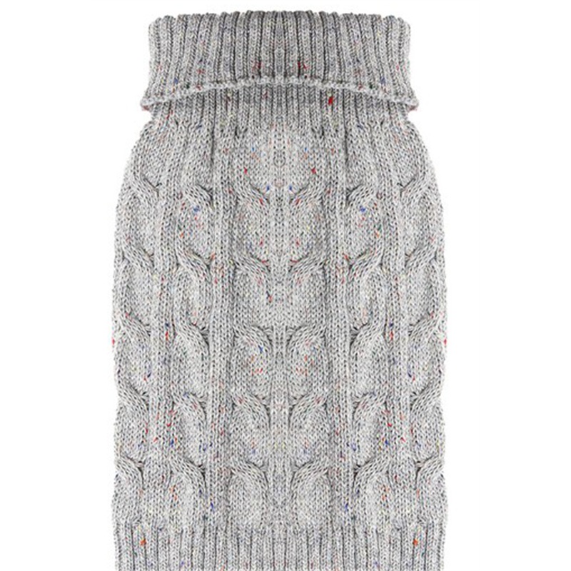 Charlton Cable Knit Pebble Lge