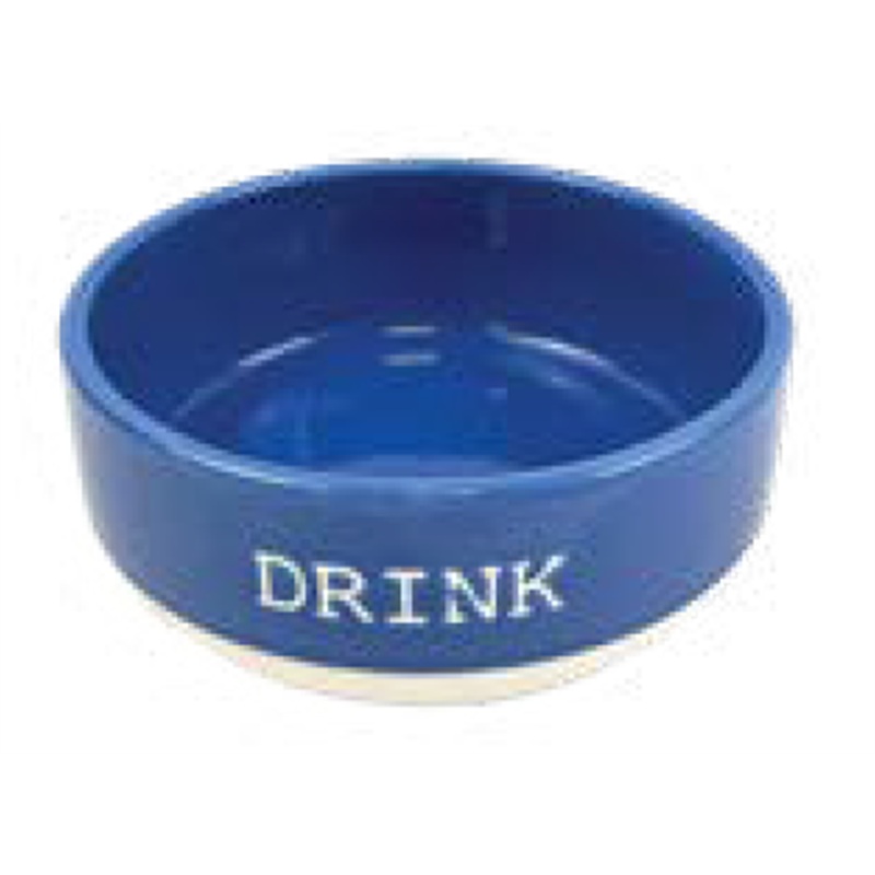 Dog Bowl Blue Drink 16cm