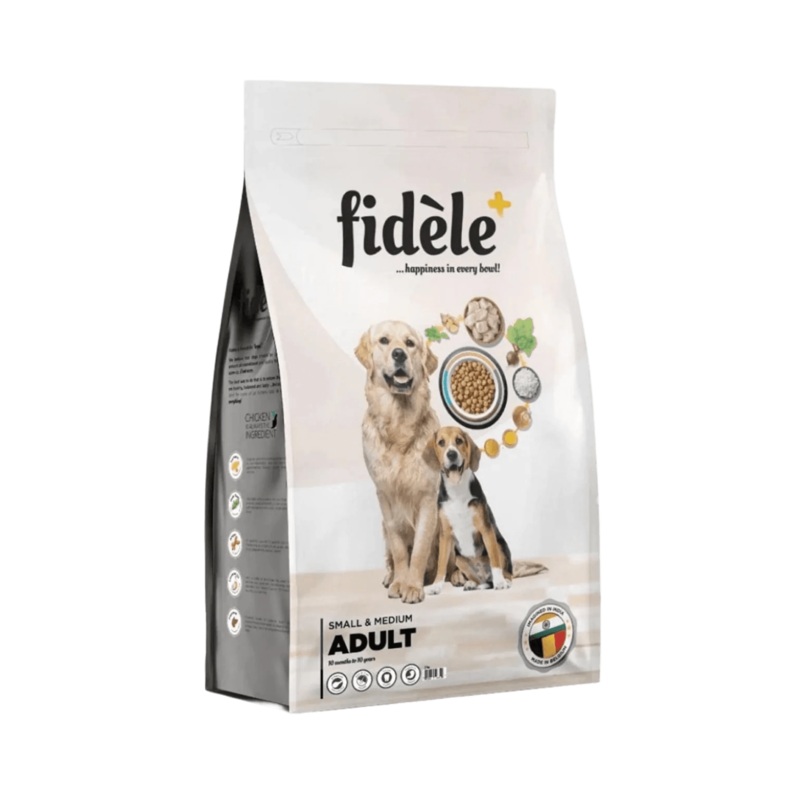 FIDELE PLUS ADULT SMALL & MEDIUM DRY FOOD (S)