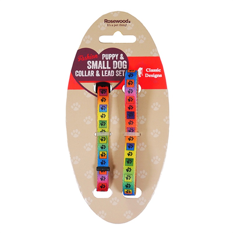 Puppy Fashion Collar & Lead