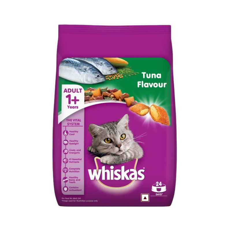 WHISKAS ADULT TUNA DRY FOOD (L)