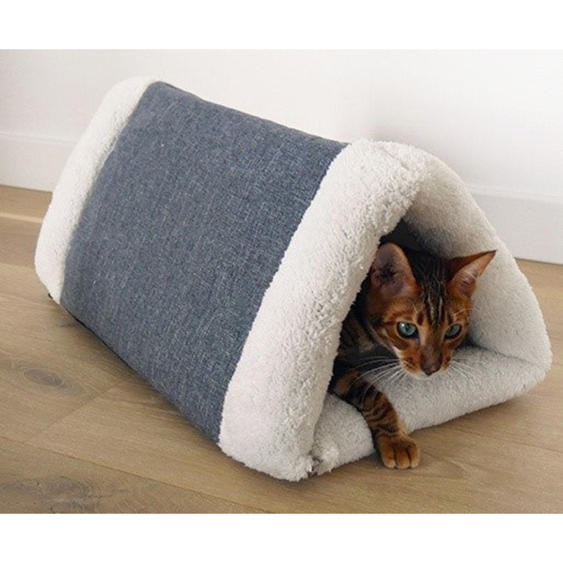 SNUGGLE PLUSH 2 IN 1 CAT COMFORT DEN