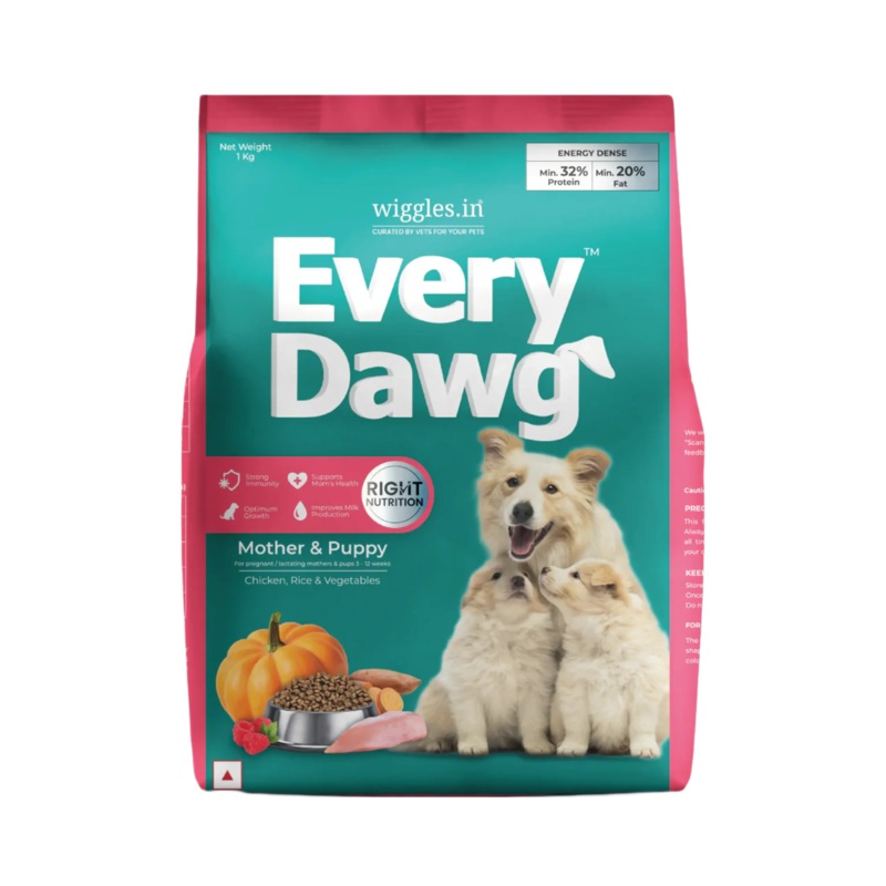 WIGGLES EVERYDAWG MOTHER & PUPPY (S)