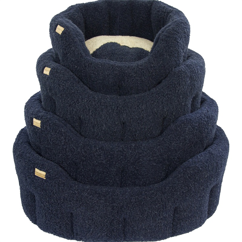 Classic Sherpa Bone Bed Navy MEDIUM