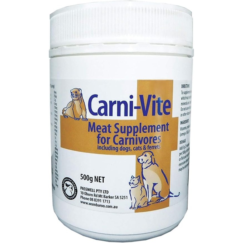 Carni-Vite Meat Supplement for Carnivores