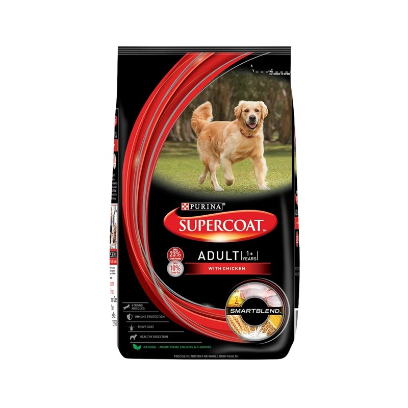 SUPERCOAT ADULT CHICKEN DRY FOOD (XL)
