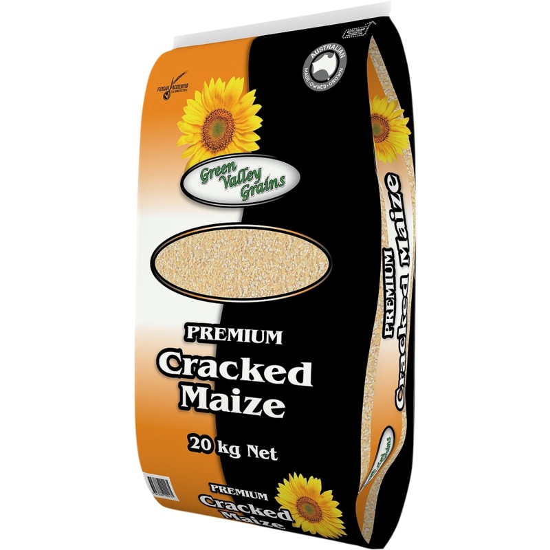Green Valley Grains Cracked Maize for Birds 20kg