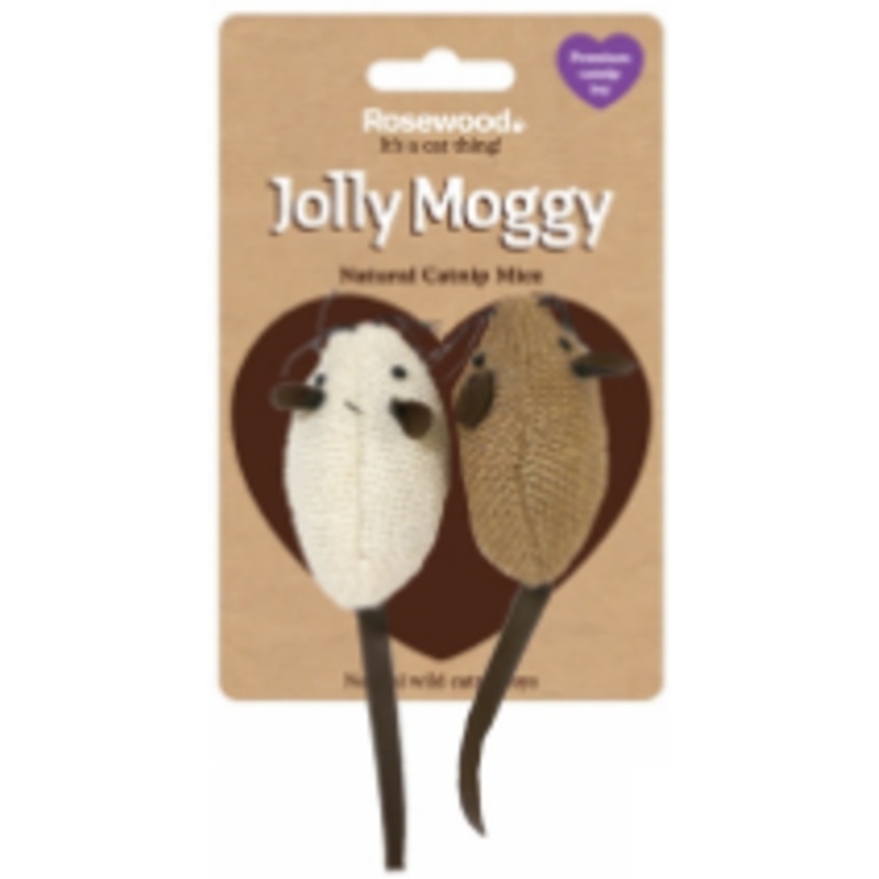 JOLLY MOGGY NATURAL WILD CATNIP TOYS