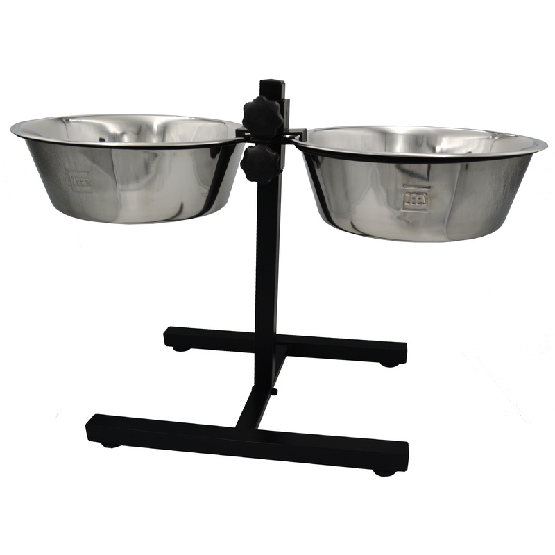 Zeez Adjustable Double Diner Bowls