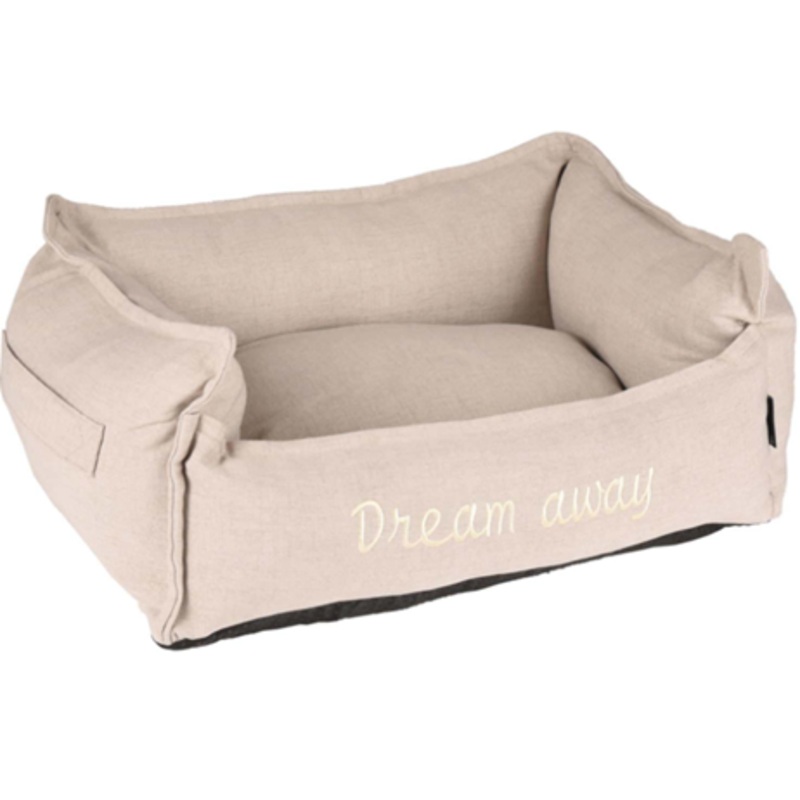 BASKET DREAM AWAY RECTANGULAR + ZIPPER BEIGE