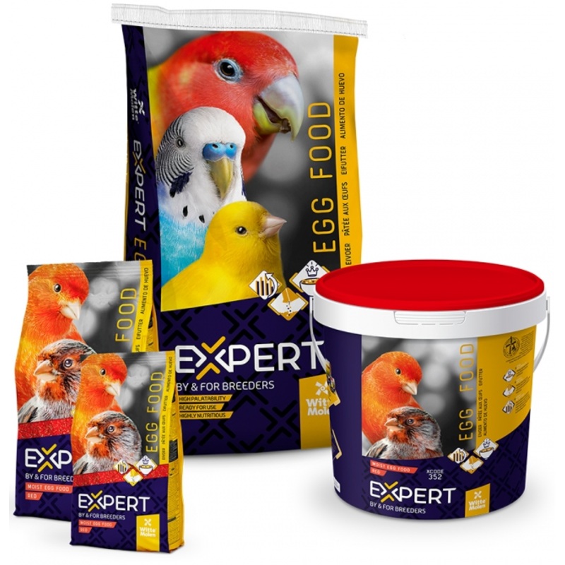 EXPERT EGG FOOD MOIST RED|400gr|1kg|10kg