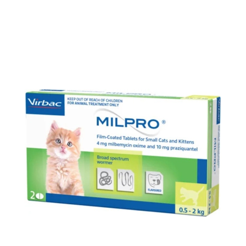 MILPRO TABLET SMALL CAT (0.5-2KG)