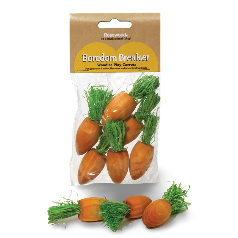 Woodies Play Carrots (6 Pack)