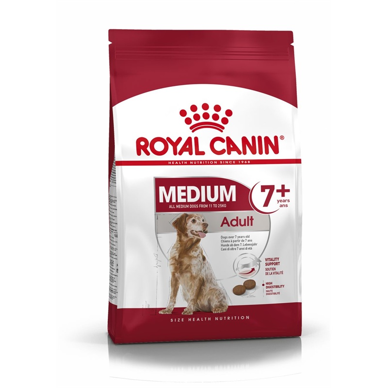 Royal Canin DOG Medium Adult 7+ 4kg