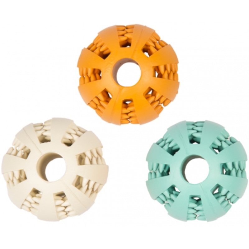 RUBBER DENTAL BALL WITH FLAVOUR